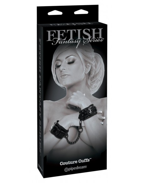 Kajdanki Ffsle Couture Cuffs Black - Kajdanki erotyczne - 1