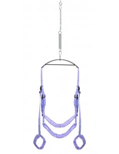 Huśtawka do seksu Ffs Fantasy Swing Purple - Huśtawki do seksu i BDSM - 1 2
