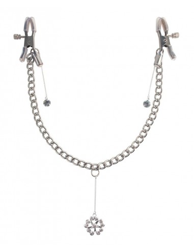 Klipsy na sutki Ffs Crystal Nipple Clamps - Klamry i klipsy na sutki - 2