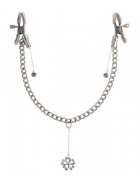 Klipsy na sutki Ffs Crystal Nipple Clamps - Klamry i klipsy na sutki - 2