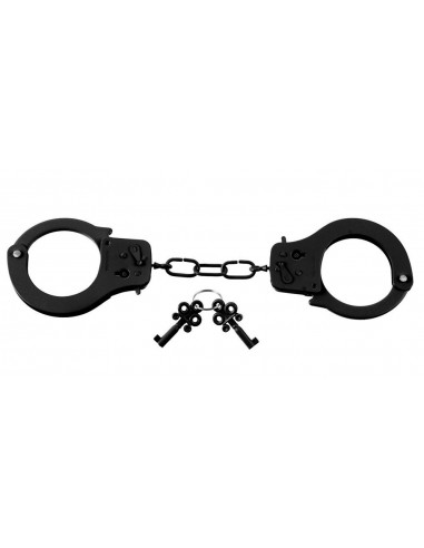 Kajdanki Ffs Metal Handcuffs Black - Kajdanki erotyczne - 3