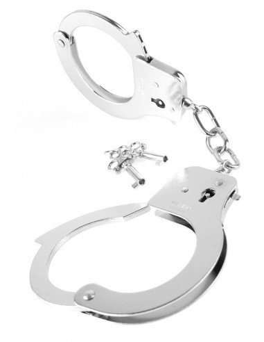 Kajdanki Ffs Metal Handcuffs Silver - Kajdanki erotyczne - 2
