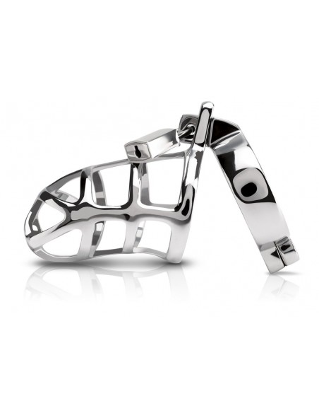 Klatka na penisa Metal Worx Cock Cage Silver - Klatki na penisa - 2