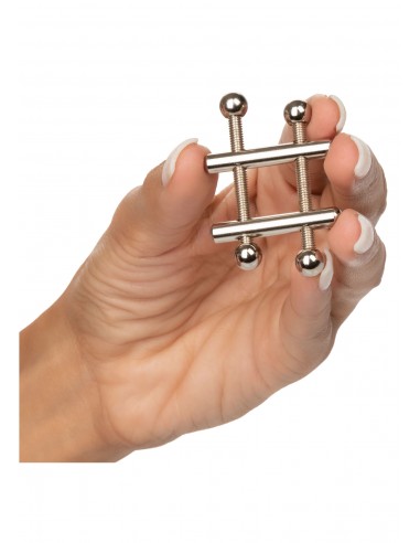 Klipsy na sutki Crossbar Nipple Vices - Klamry i klipsy na sutki - 7