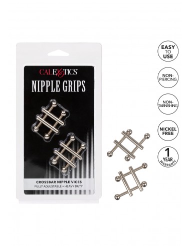 Klipsy na sutki Crossbar Nipple Vices - Klamry i klipsy na sutki - 9