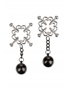 Klipsy na sutki 4-Point Weighted Nipple Press - Klamry i klipsy na sutki - 1