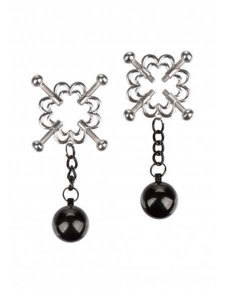 Klipsy na sutki 4-Point Weighted Nipple Press - Klamry i klipsy na sutki - 1