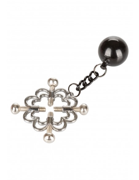 Klipsy na sutki 4-Point Weighted Nipple Press - Klamry i klipsy na sutki - 3