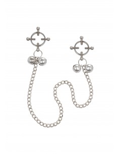 Klipsy na sutki 4-Point Nipple Press W Bells - Klamry i klipsy na sutki - 1