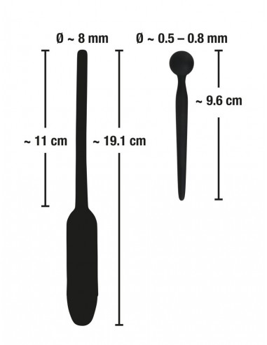 Dilator cewki moczowej Silicone Dilator Set - Dilatory penisa - 6