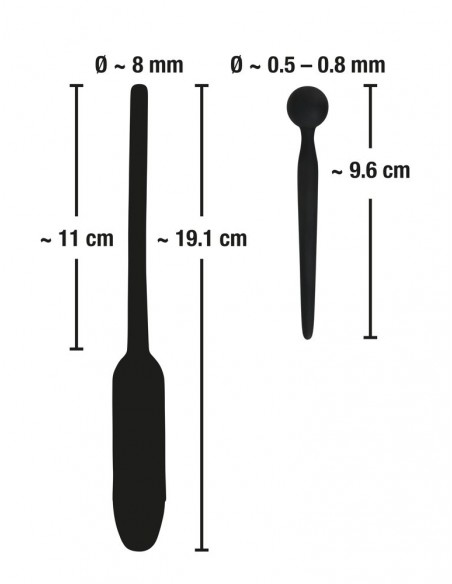 Dilator cewki moczowej Silicone Dilator Set - Dilatory penisa - 6
