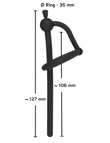 Dilator cewki moczowej Penis Plug Piss Play With Stop - Dilatory penisa - 7