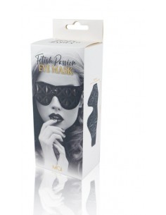 Maska BDSM Btb Fetish Eye Mask Black - Maski i kaptury - 1 2