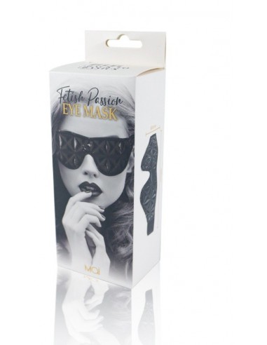 Maska BDSM Btb Fetish Eye Mask Black - Maski i kaptury - 2