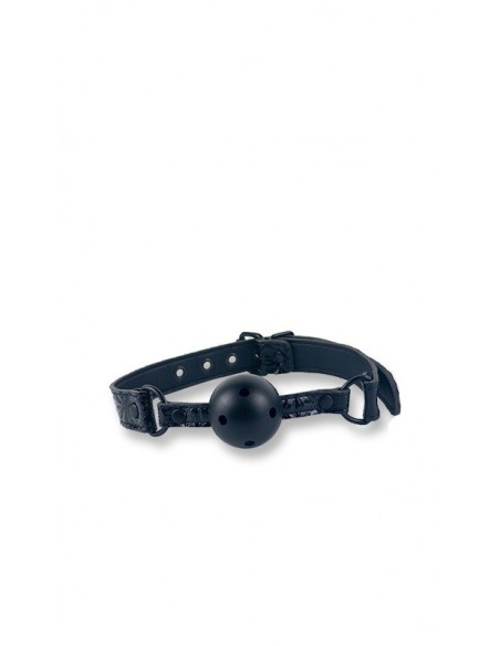 Knebel BDSM Btb Fetish Ball Gag Black - Kneble do ust - 1