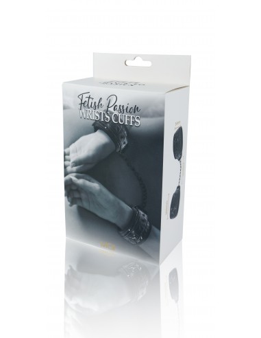 Kajdanki Btb Fetish Wrists Cuffs Black - Kajdanki erotyczne - 2