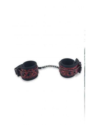 Kajdanki Btb Fetish Wrists Cuffs Red - Kajdanki erotyczne - 1