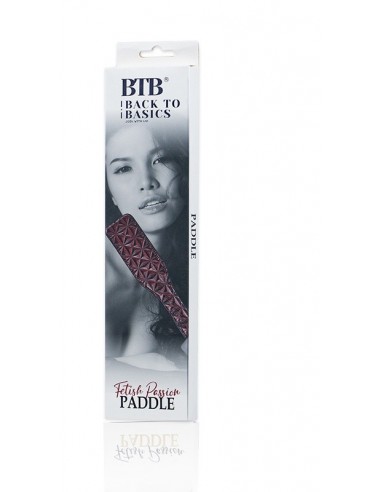 BTB FETISH PADDLE RED - Baty, pejcze i packi - 2