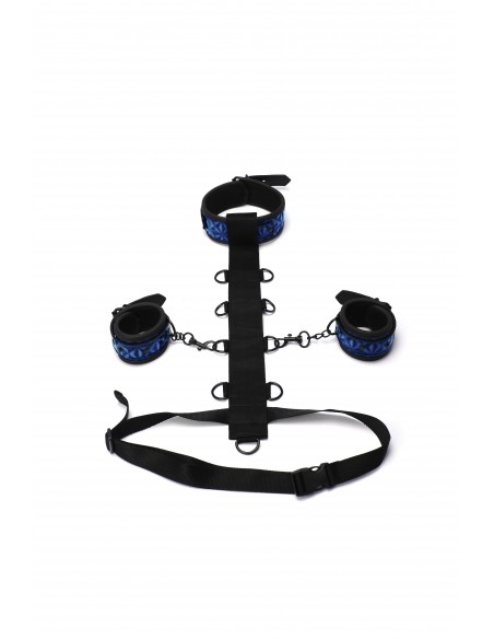 Kajdanki Whipsmart Diamond 3Pc Restraint Set Blue - Kajdanki erotyczne - 1