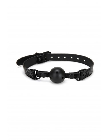 Knebel BDSM Whipsmart Diamond Ball Gag Black - Kneble do ust - 1
