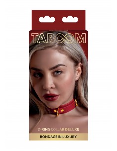 D-Ring Collar Deluxe - Uprzęże BDSM - 1 2