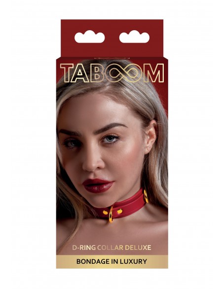 D-Ring Collar Deluxe - Uprzęże BDSM - 2