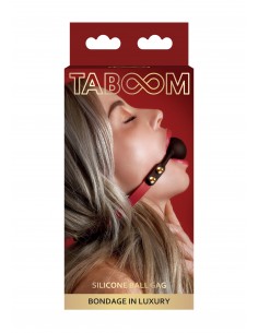 Knebel BDSM Silicone Ball Gag - Kneble do ust - 1 2