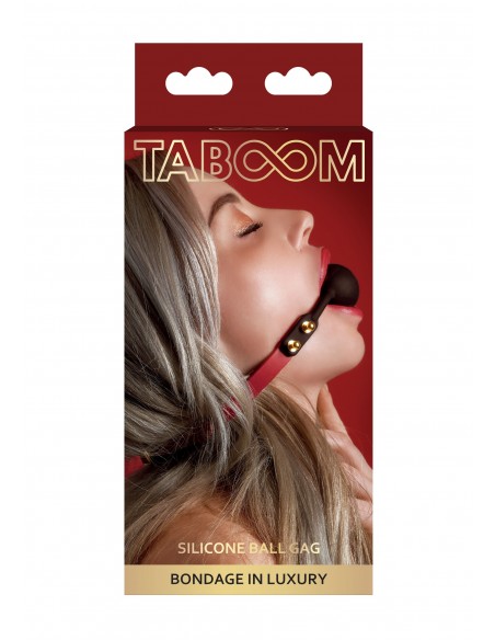 Knebel BDSM Silicone Ball Gag - Kneble do ust - 2