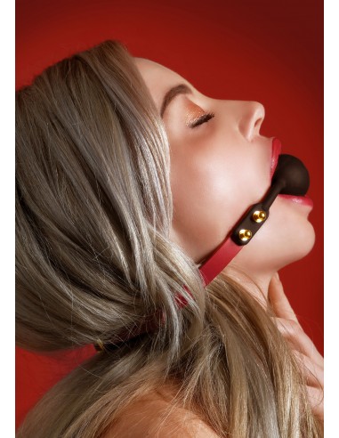 Knebel BDSM Silicone Ball Gag - Kneble do ust - 3