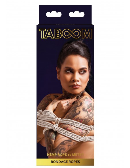 Lina BDSM Hemp Rope 10 m 7 mm - Liny, sznury BDSM - 2