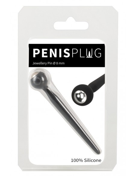 Dilator cewki moczowej Penis Plug Jewellery Pin 8 mm - Dilatory penisa - 1