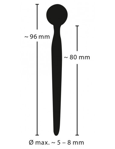 Dilator cewki moczowej Penis Plug Jewellery Pin 8 mm - Dilatory penisa - 8