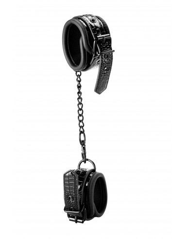 Kajdanki Blaze Handcuff Croco Black - Kajdanki erotyczne - 8