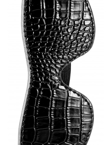 Maska BDSM Blaze Blindfold Croco Black - Maski i kaptury - 4