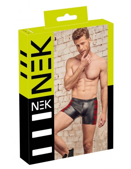 Seksowne bokserki Men's Pants black/red S - Bokserki - 1