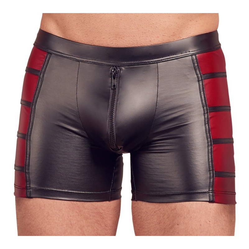 Seksowne bokserki Men's Pants black/red L - 3