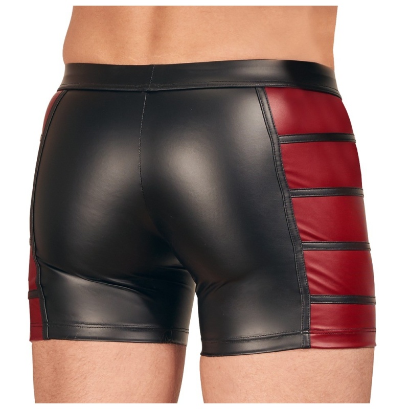 Seksowne bokserki Men's Pants black/red L - 9