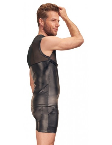 Koszulka z prześwitującą klatą Men's Top Harness S - Koszule, koszulki, podkoszulki - 3