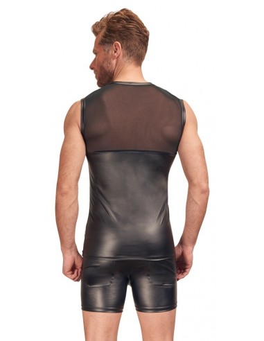 Koszulka z prześwitującą klatą Men's Top Harness S - Koszule, koszulki, podkoszulki - 7