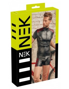 Top w stylu rowerowym Men's Shirt black/red S - Koszule, koszulki, podkoszulki - 1