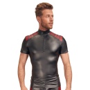 Top w stylu rowerowym Men's Shirt black/red - 2
