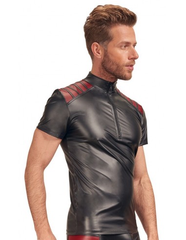 Top w stylu rowerowym Men's Shirt black/red S - Koszule, koszulki, podkoszulki - 3