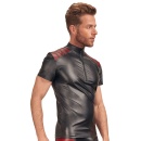 Top w stylu rowerowym Men's Shirt black/red - 3