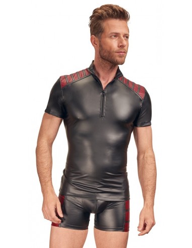 Top w stylu rowerowym Men's Shirt black/red S - Koszule, koszulki, podkoszulki - 4