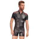 Top w stylu rowerowym Men's Shirt black/red - 4