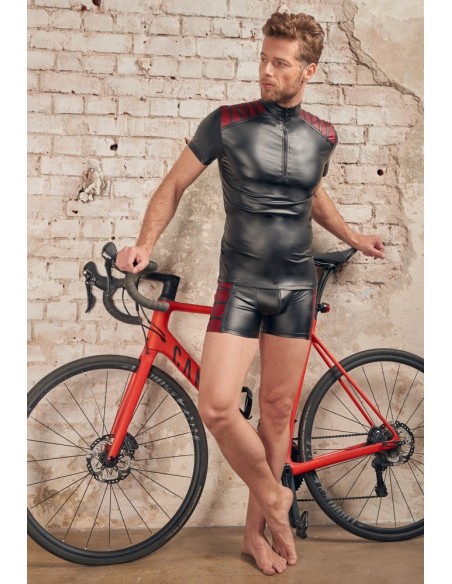 Top w stylu rowerowym Men's Shirt black/red S - Koszule, koszulki, podkoszulki - 5