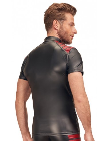 Top w stylu rowerowym Men's Shirt black/red S - Koszule, koszulki, podkoszulki - 7