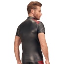 Top w stylu rowerowym Men's Shirt black/red L - 7