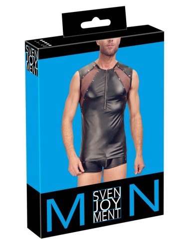 Klasyczny podkoszulek z zamkiem Men's Shirt S - Koszule, koszulki, podkoszulki - 1