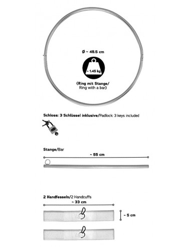 Bondage Ring - Uprzęże BDSM - 7